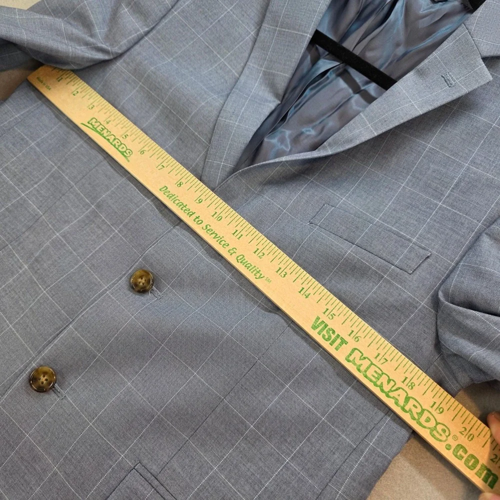 Lauren Ralph Lauren NEW Kids Blazer Suit Separate Blue Plaid Windowpane 20R Boys